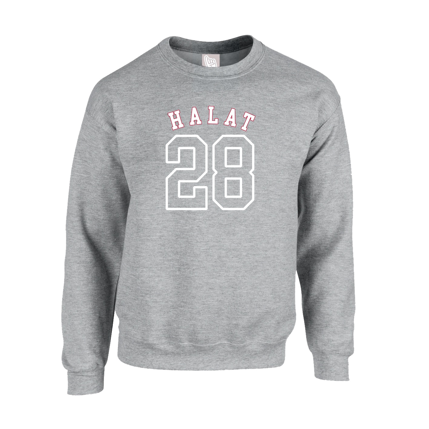 Fleece Crew — Shirsey Arch in Grey