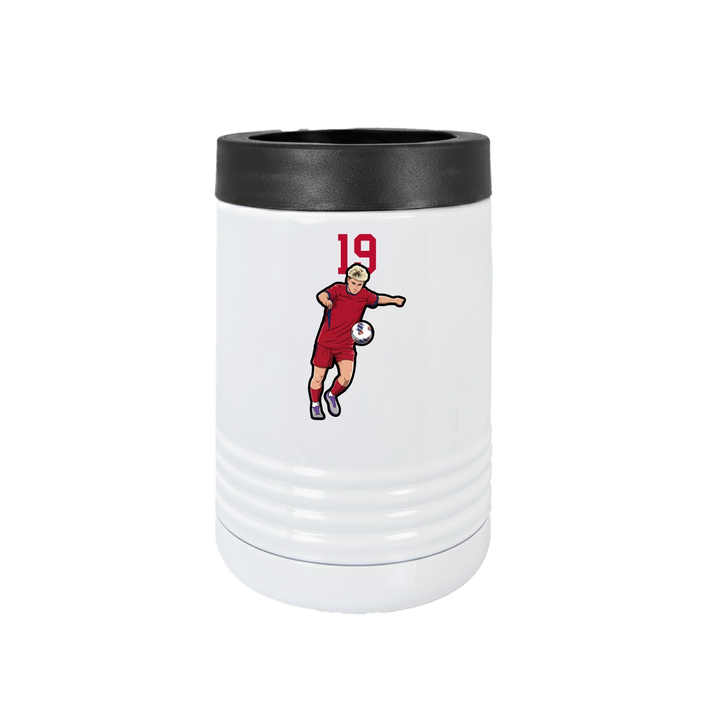 Beverage Holder — Number Top in White