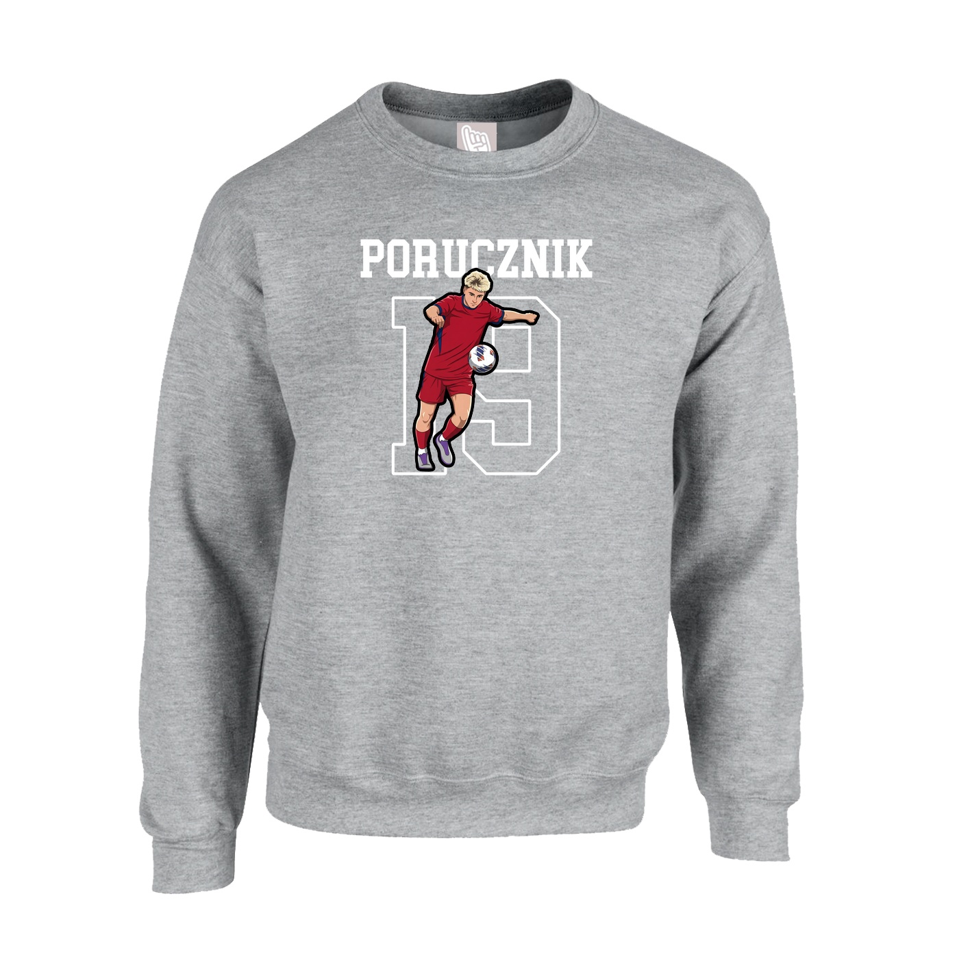 Fleece Crew — Shirsey in Grey