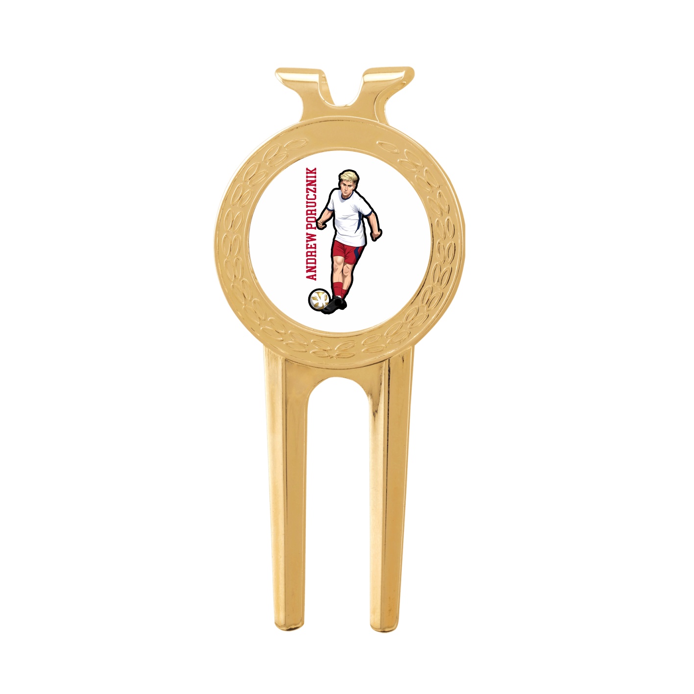 Divot Tool with Ball Marker — Name Vertical in Classic