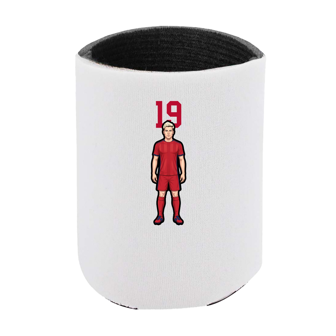 Can Holder — Number Top in White