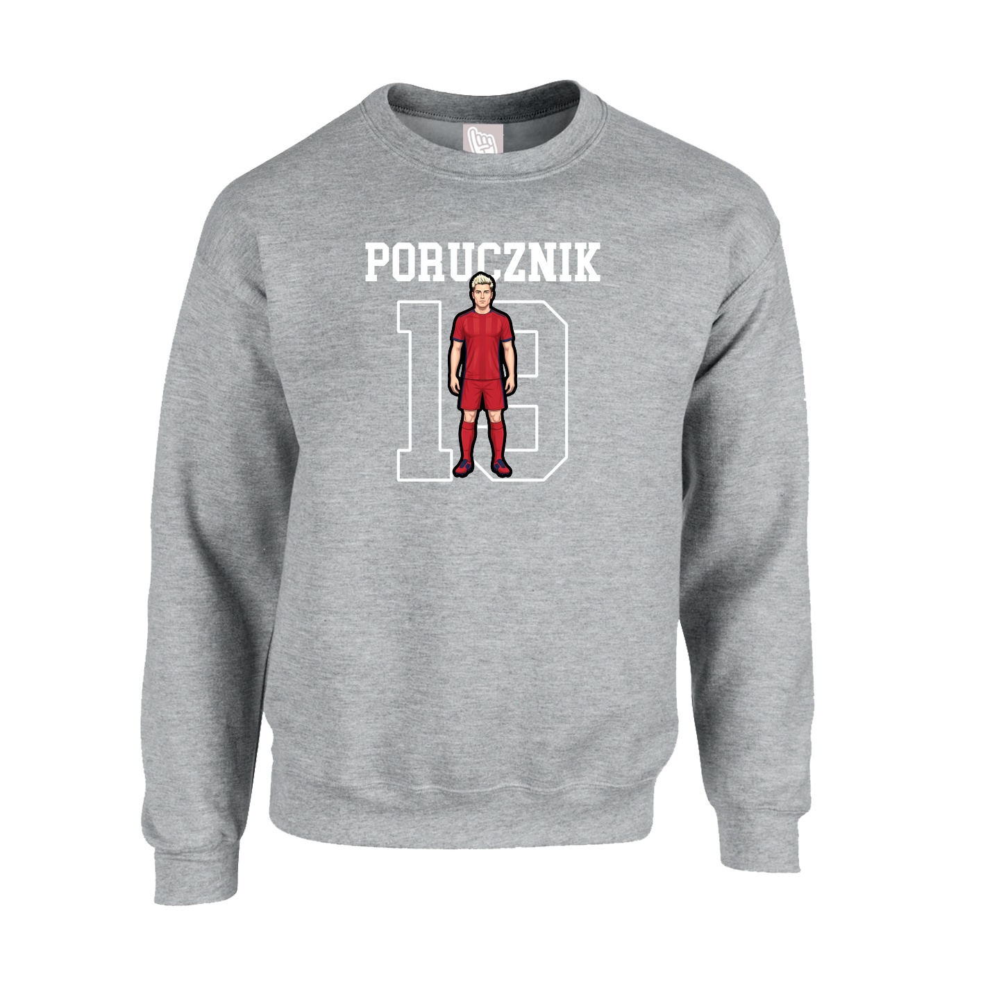 Fleece Crew — Shirsey in Grey