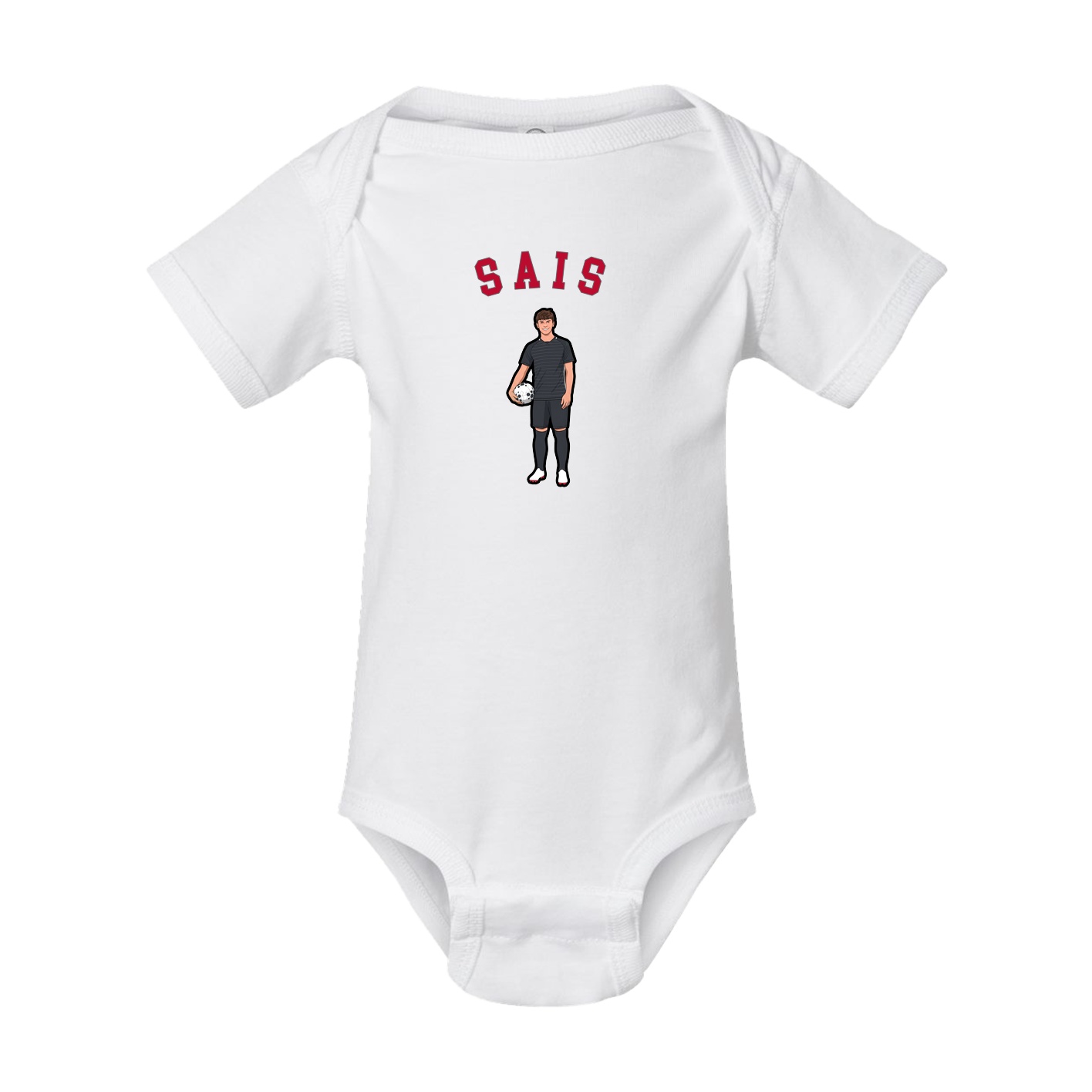 Baby Onesie — Shirsey Arch in White