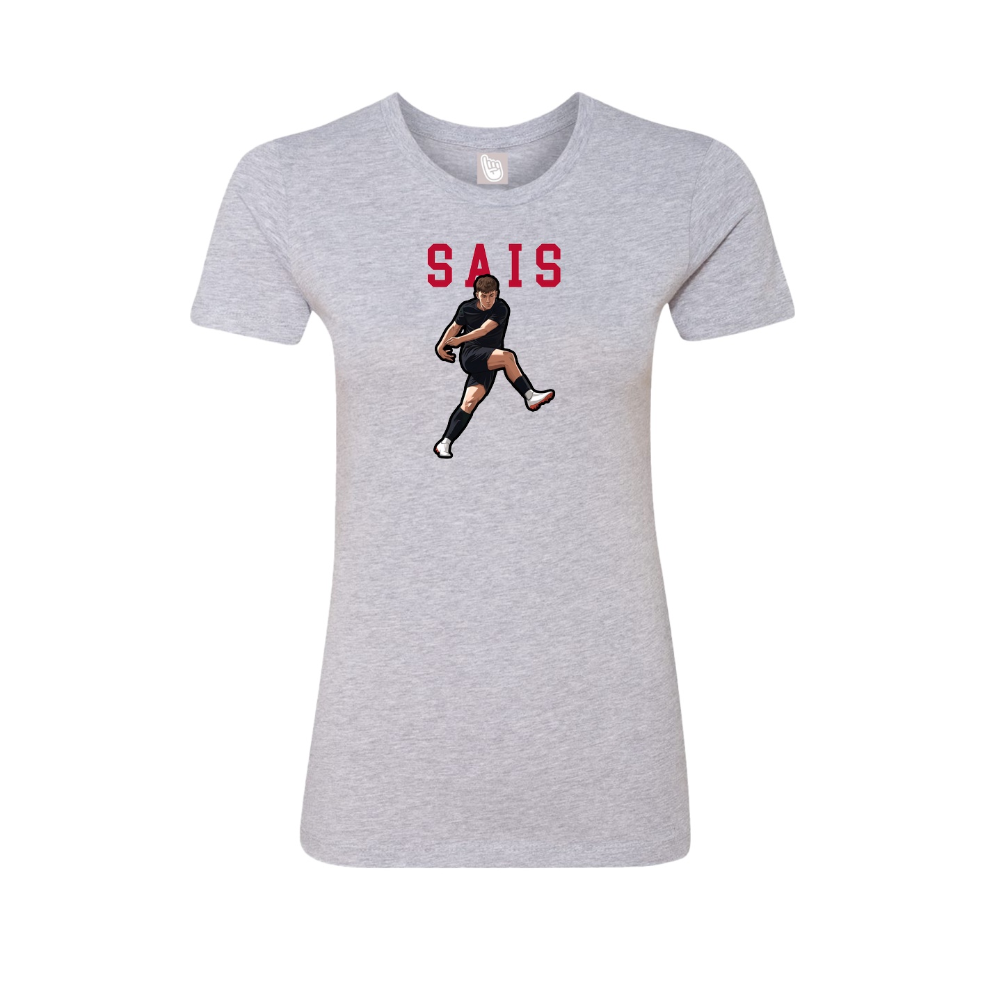 Fitted Women's Tee — Shirsey in Grey