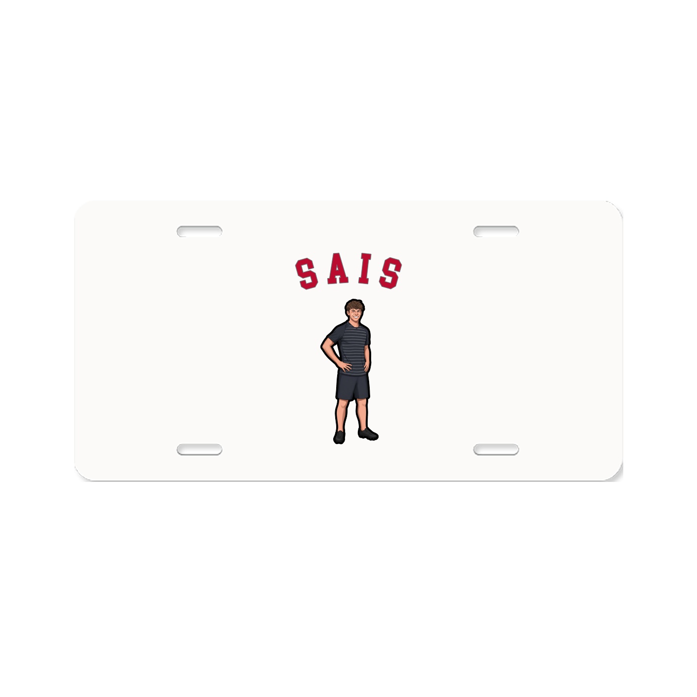 License Plate — Shirsey Arch in Classic