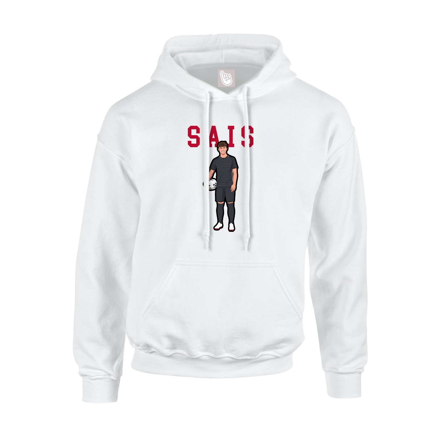 Hoodie — Shirsey in White