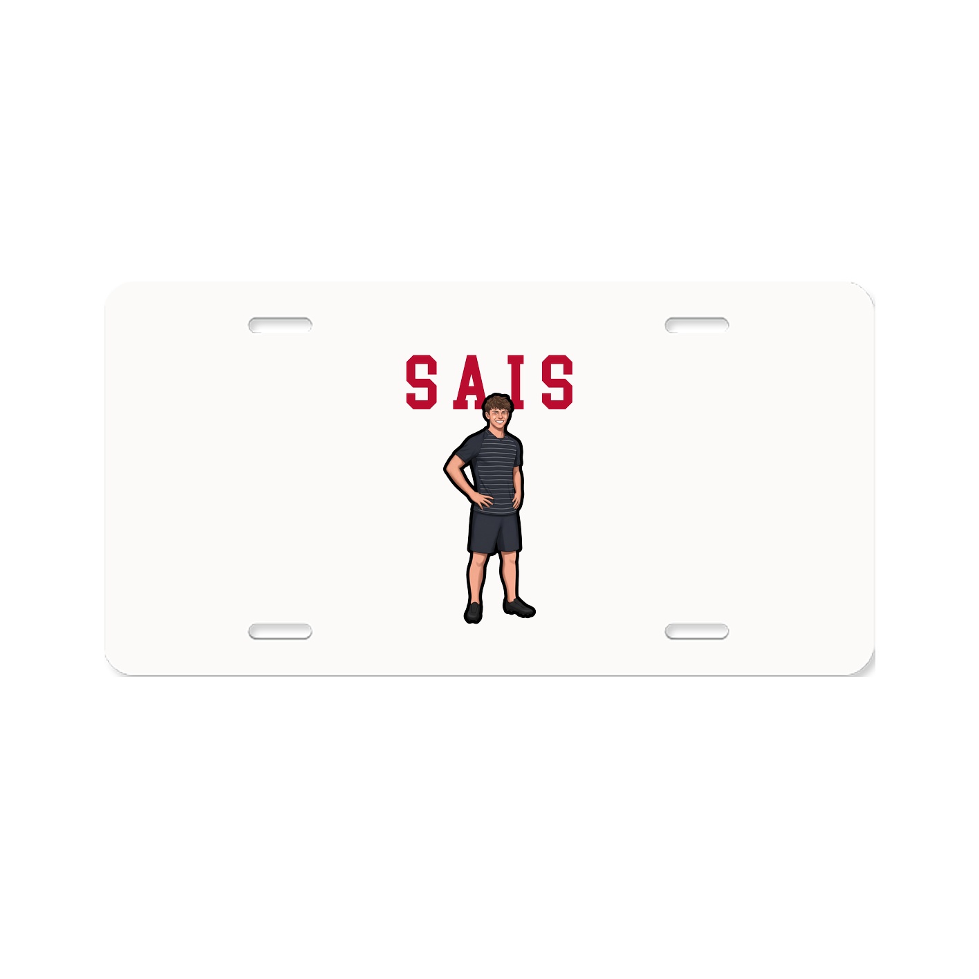 License Plate — Shirsey in Classic