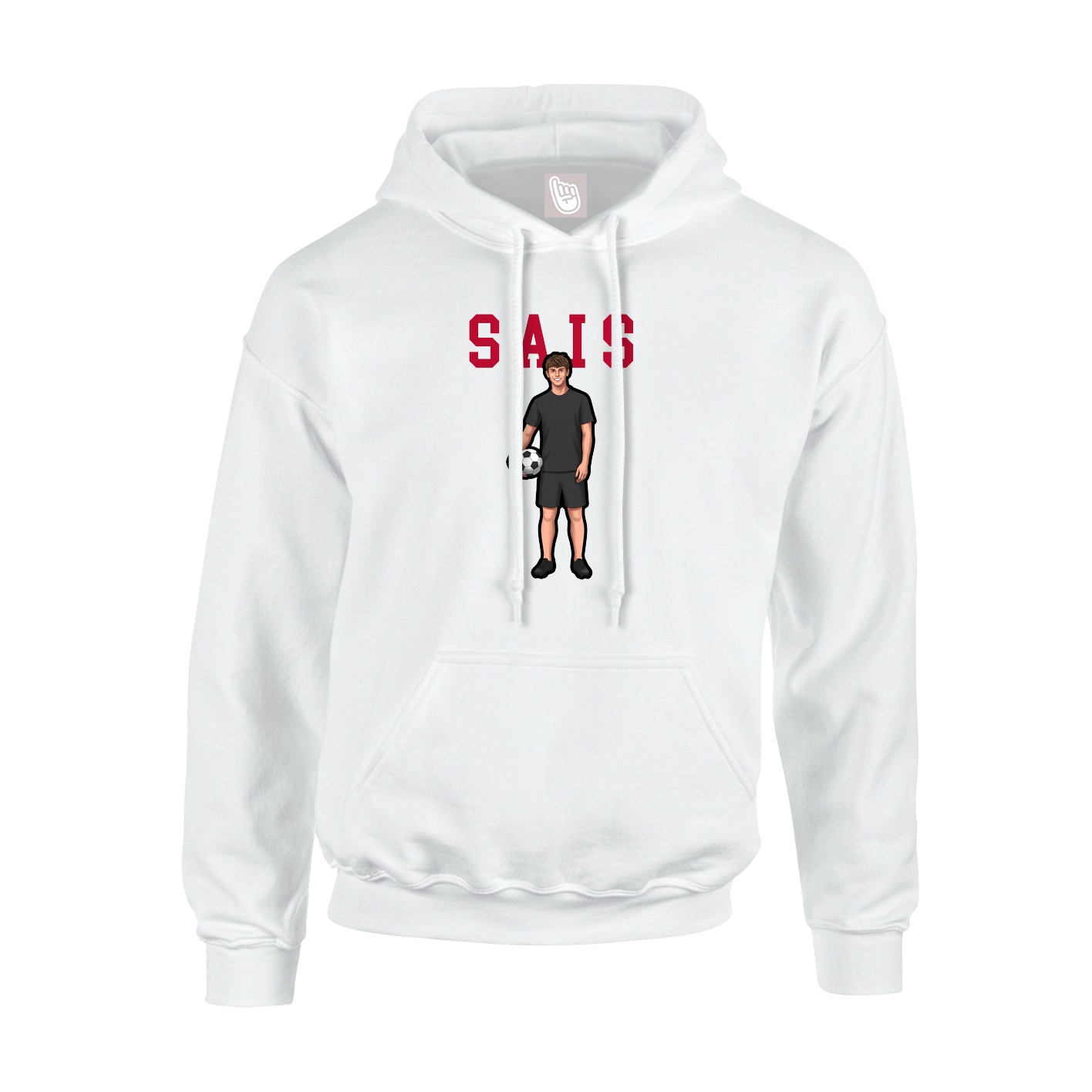 Youth Hoodie — Shirsey in White