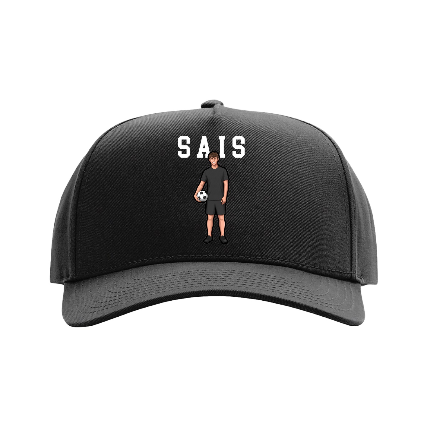 Full Fabric Five-Panel Champ Cap