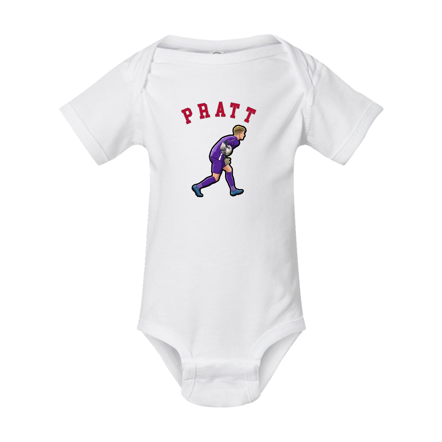 Baby Onesie — Shirsey Arch in White