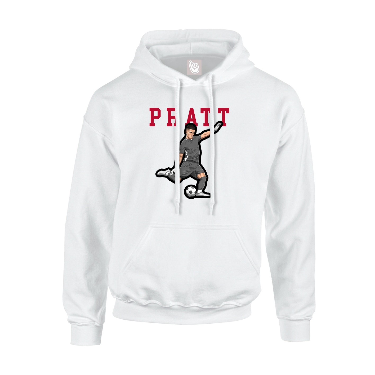 Youth Hoodie — Shirsey in White