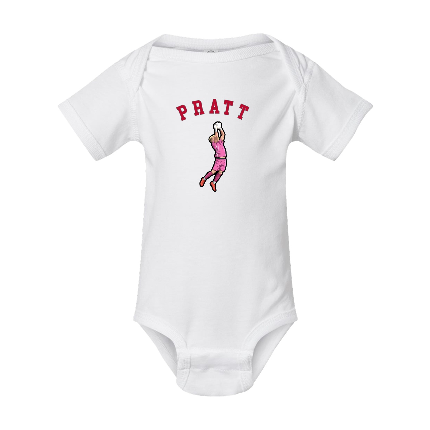Baby Onesie — Shirsey Arch in White