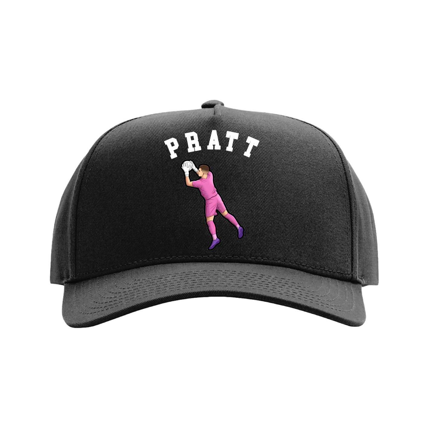 Full Fabric Five-Panel Champ Cap