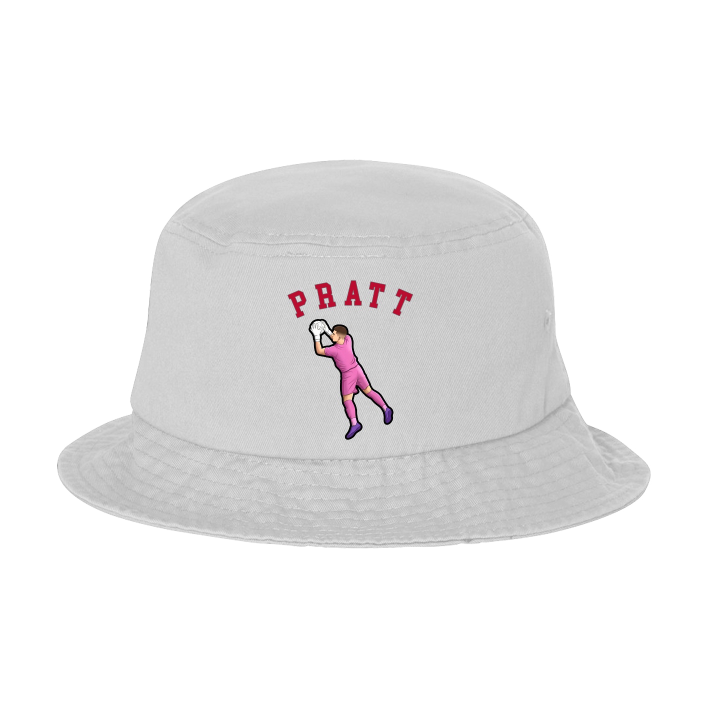 Bucket Cap — Shirsey Arch in White