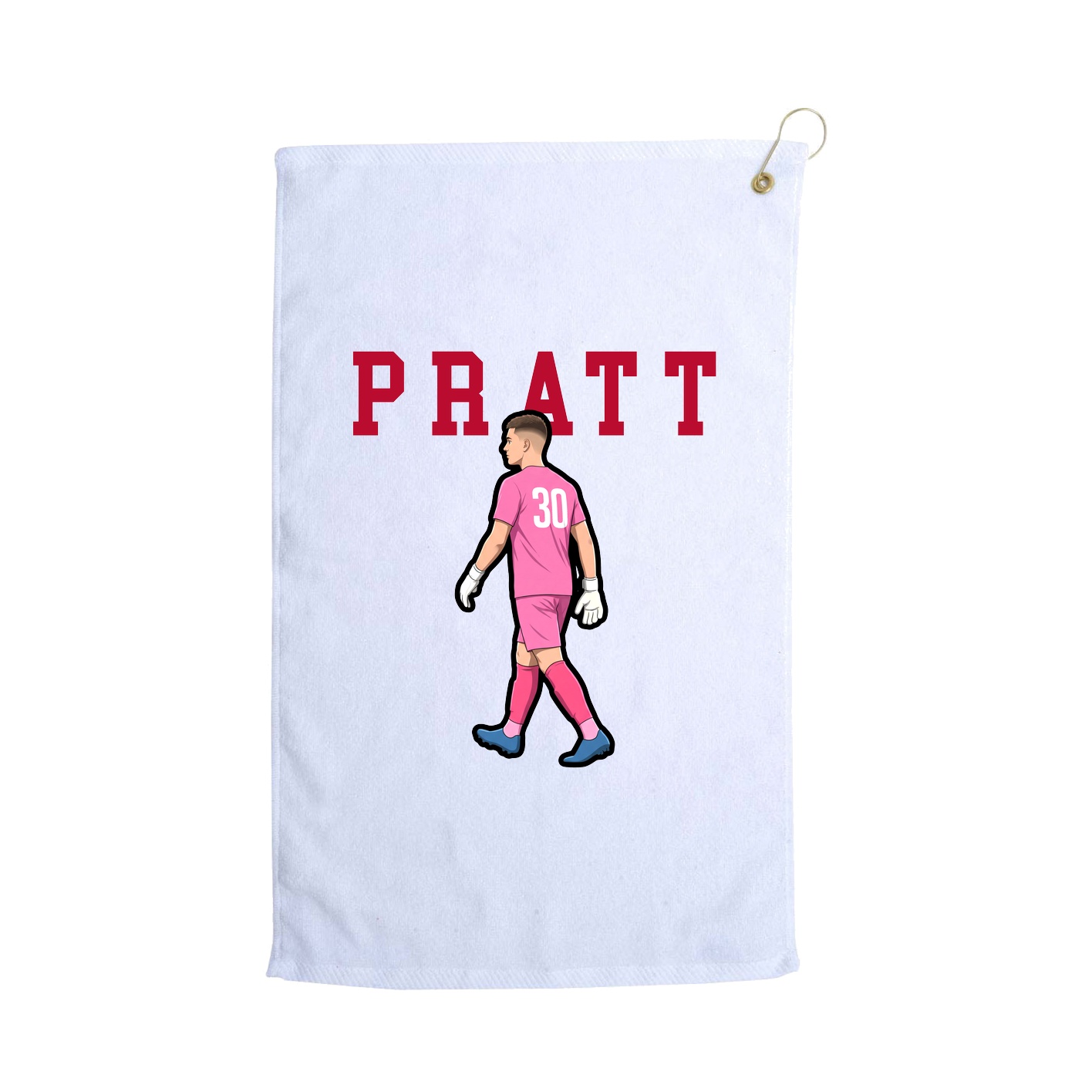 Golf Towel — Shirsey in White