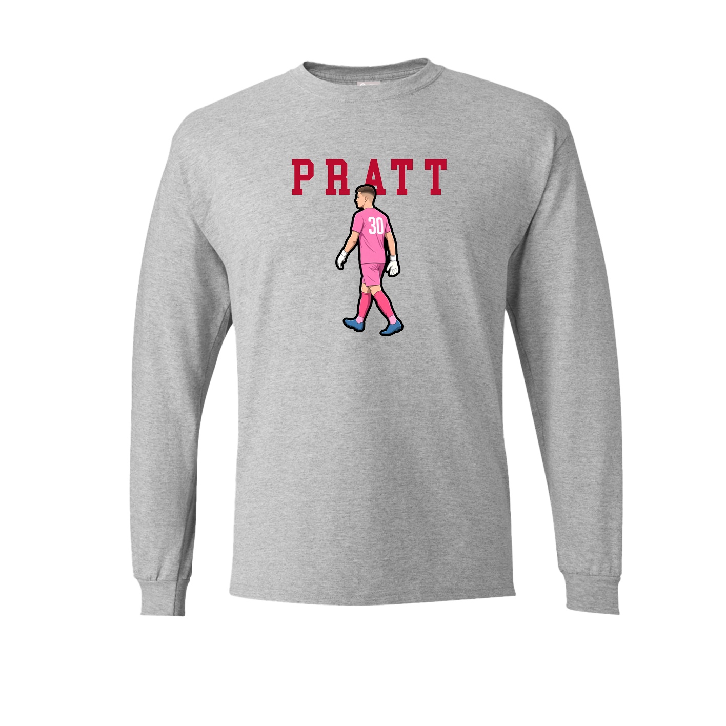 Long Sleeve Tee — Shirsey in Grey