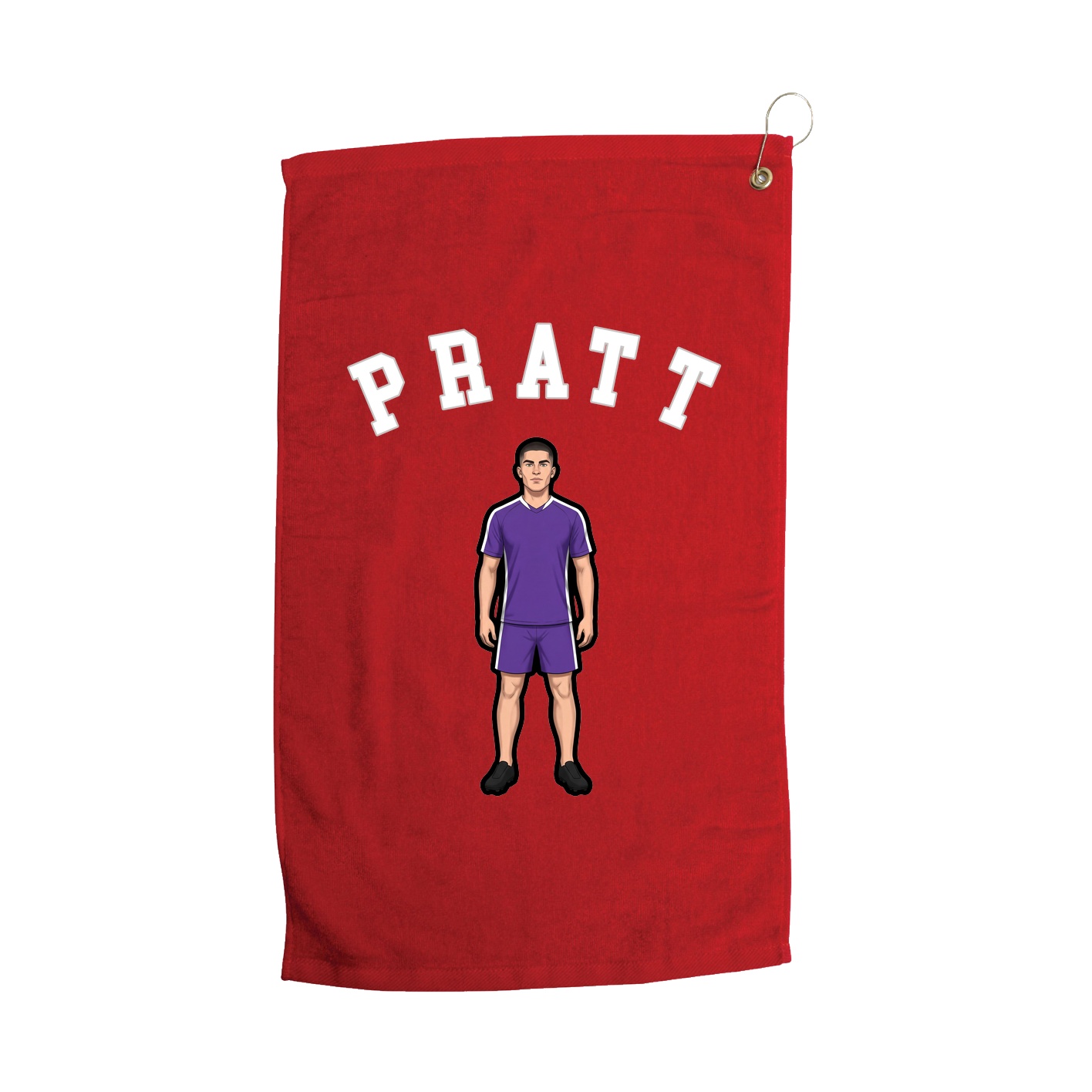 Golf Towel — Shirsey Arch in Red
