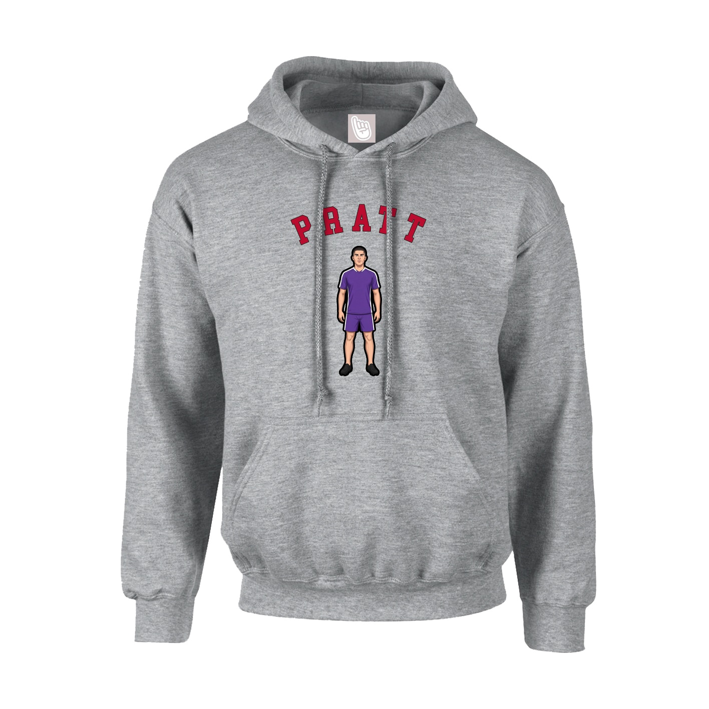 Hoodie — Shirsey Arch in Grey