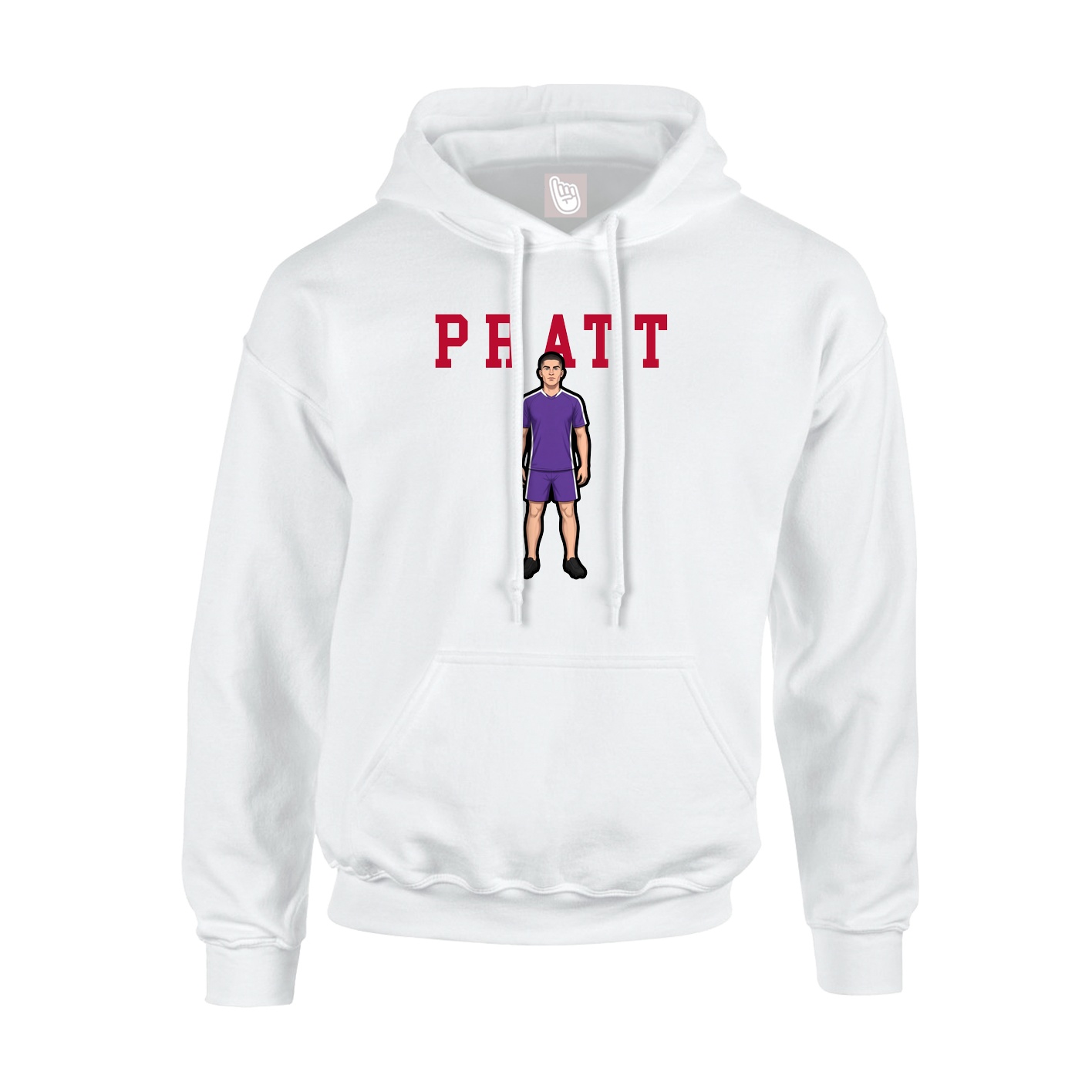 Youth Hoodie — Shirsey in White