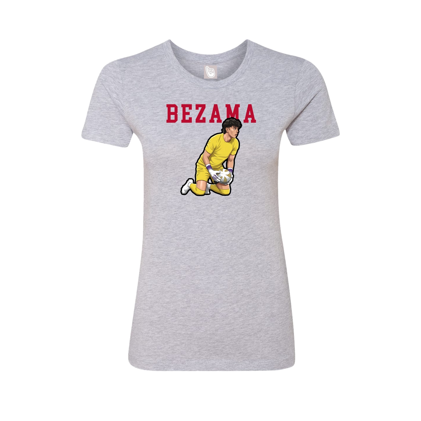 Fitted Women's Tee — Shirsey in Grey