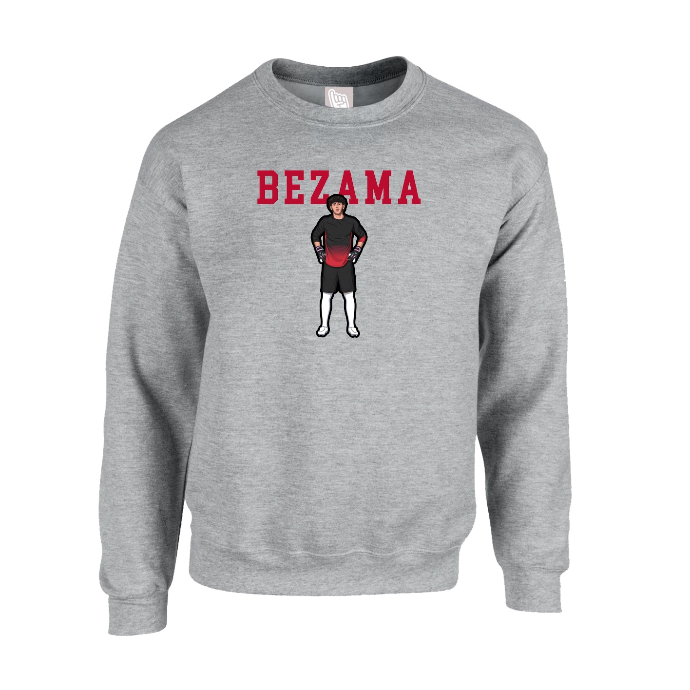 Fleece Crew — Shirsey in Grey