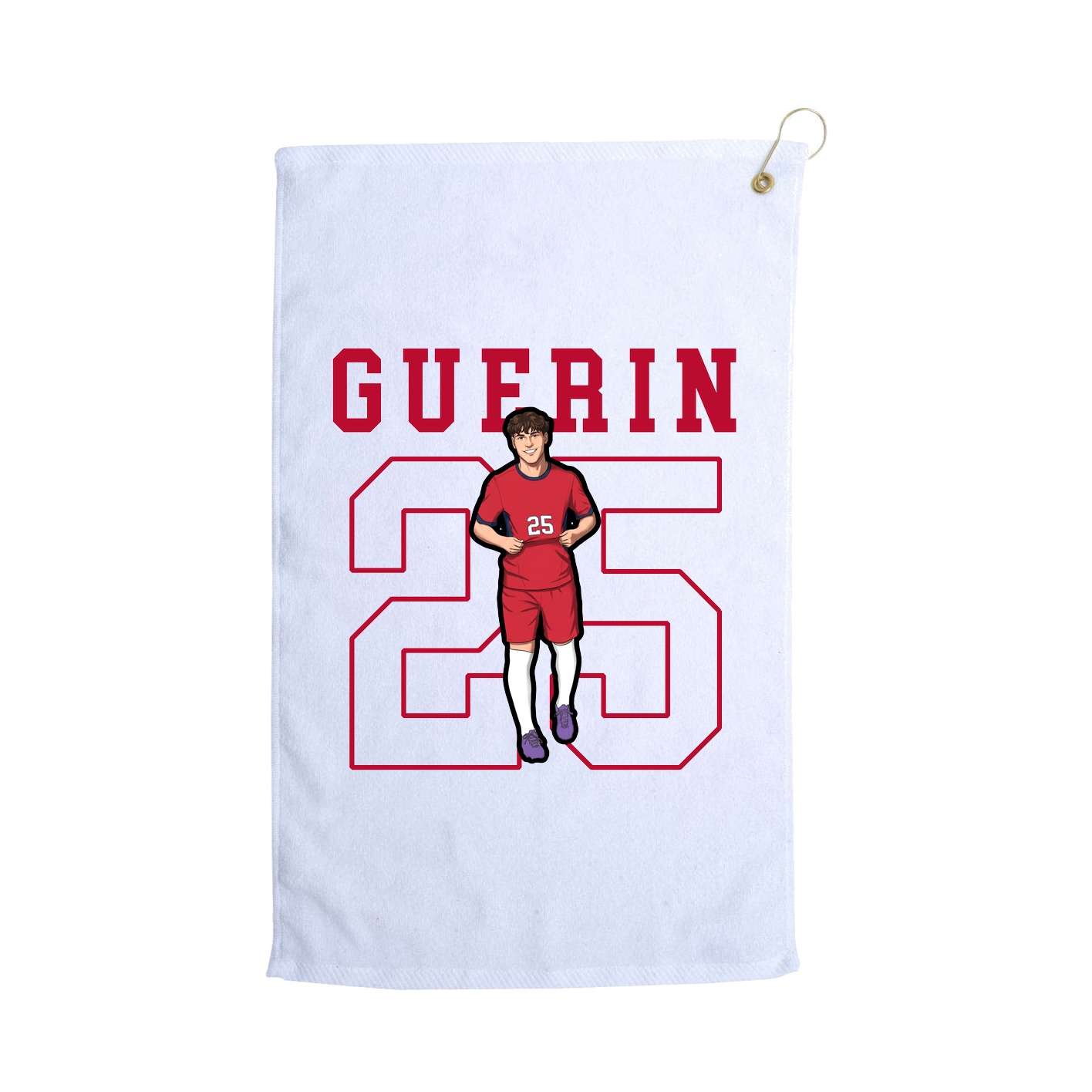 Golf Towel — Shirsey in White