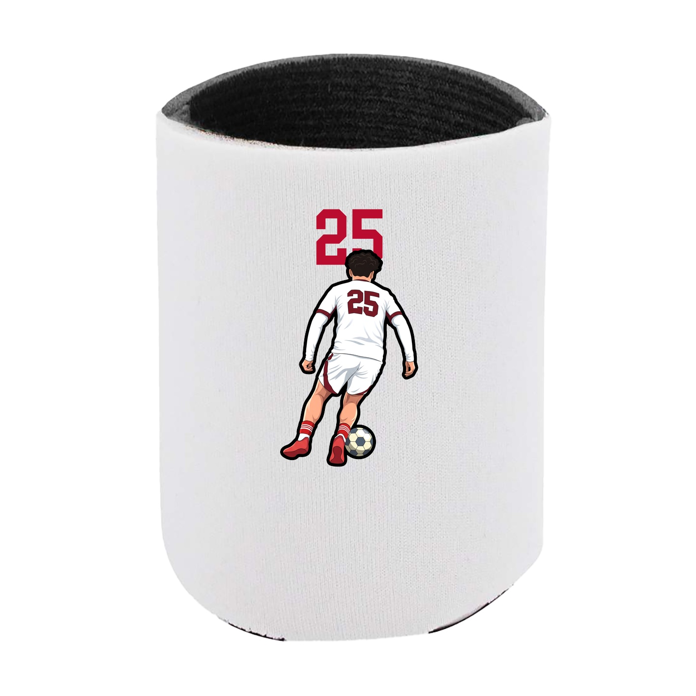 Can Holder — Number Top in White