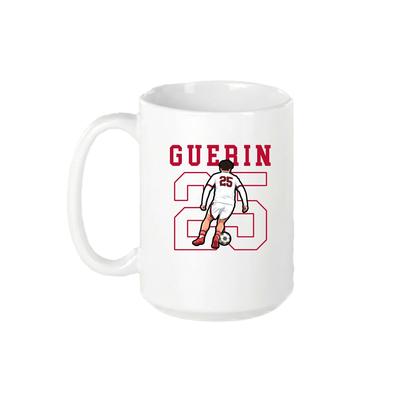 15oz Coffee Mug — Shirsey in White