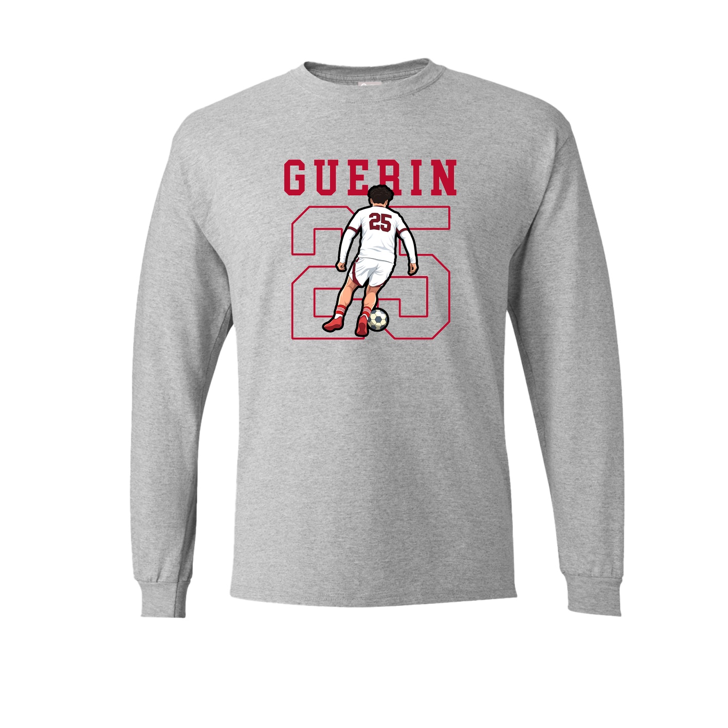 Long Sleeve Tee — Shirsey in Grey