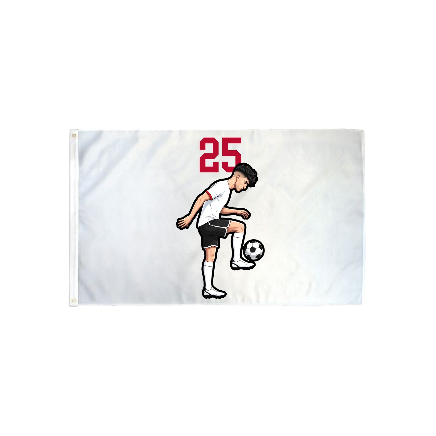 3x5 Flag — Number Top in Classic
