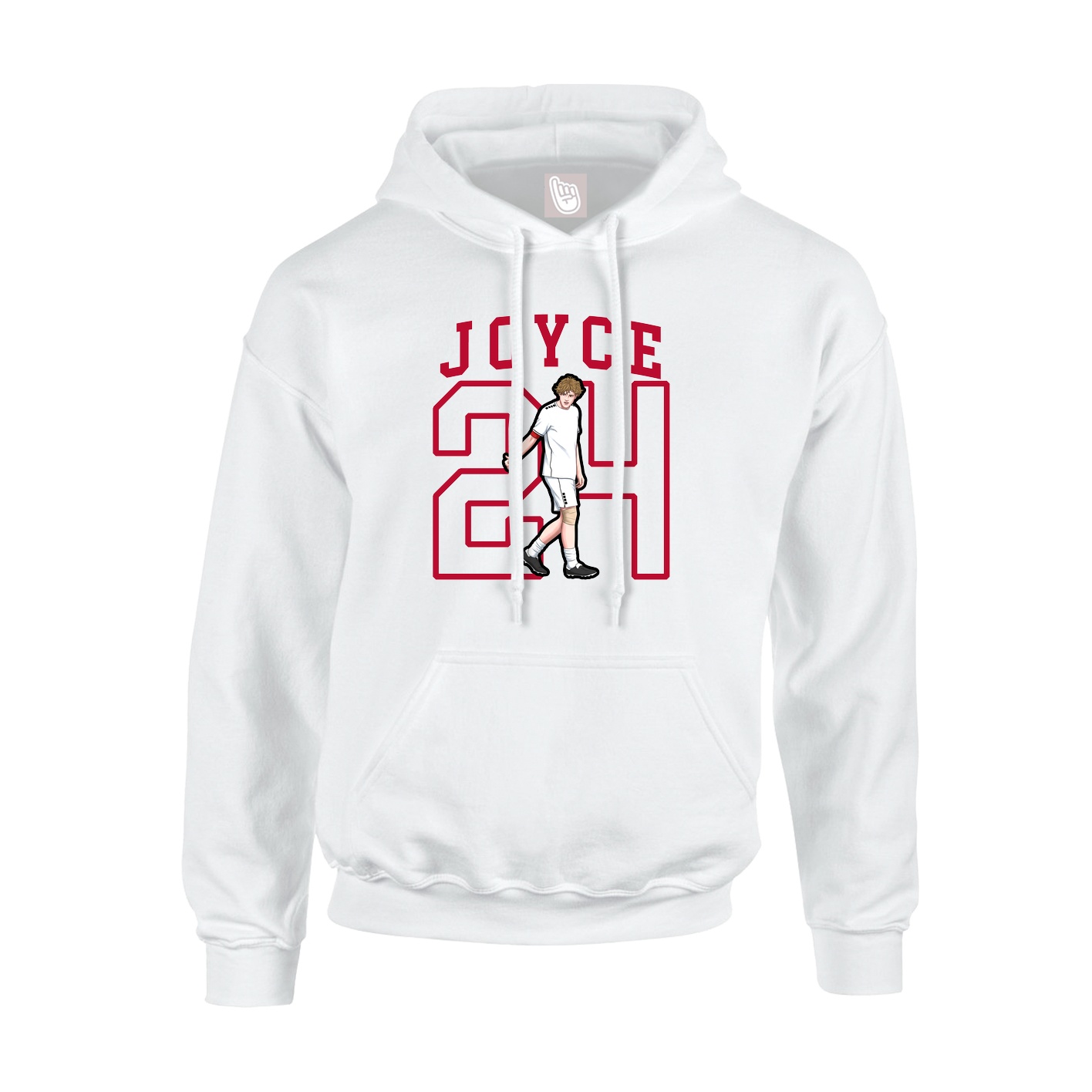 Hoodie — Shirsey in White