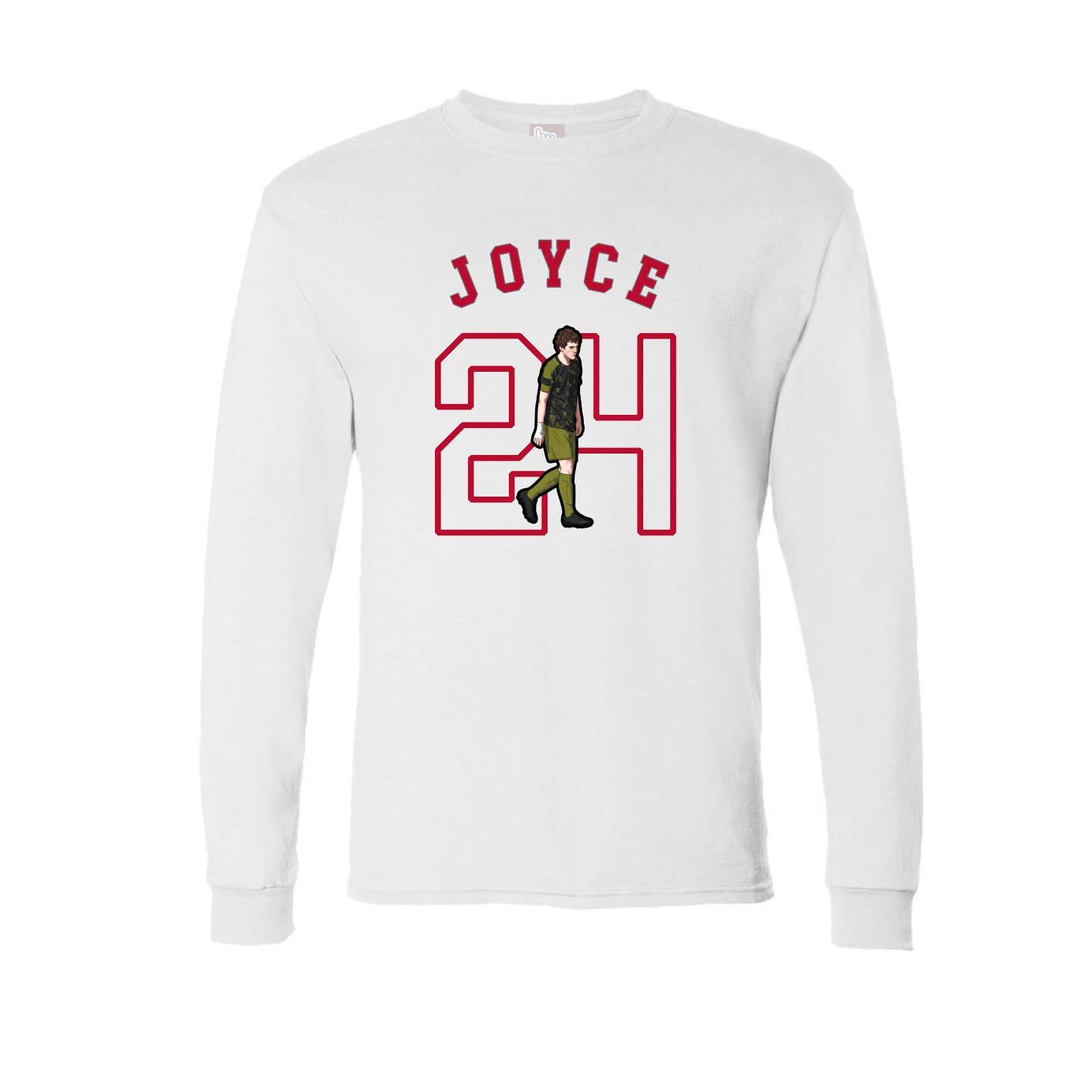 Long Sleeve Tee — Shirsey Arch in White