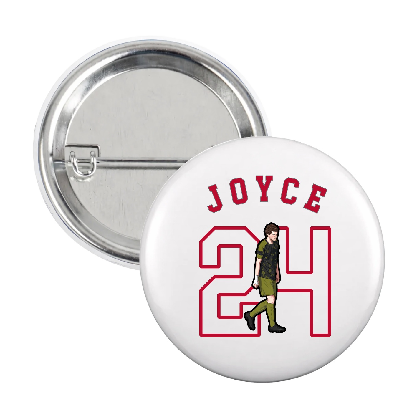 Game Day Button — Shirsey Arch in White