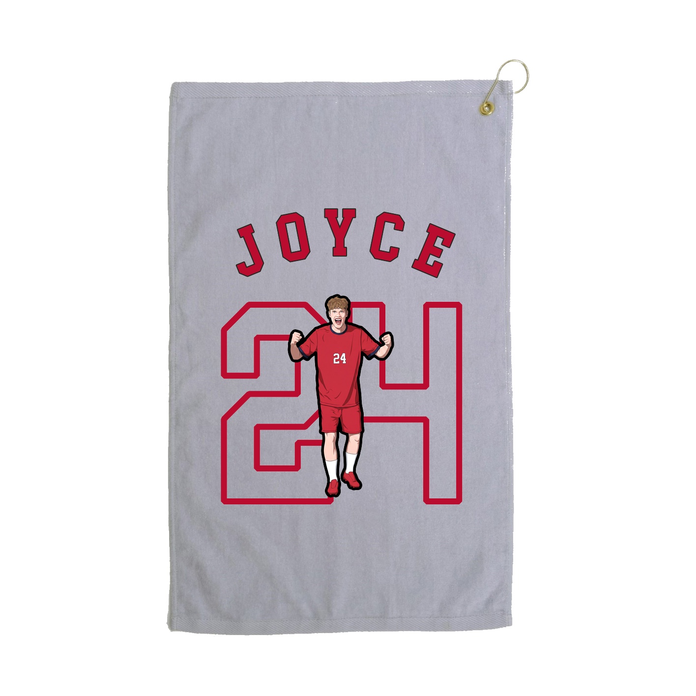 Golf Towel — Shirsey Arch in Grey