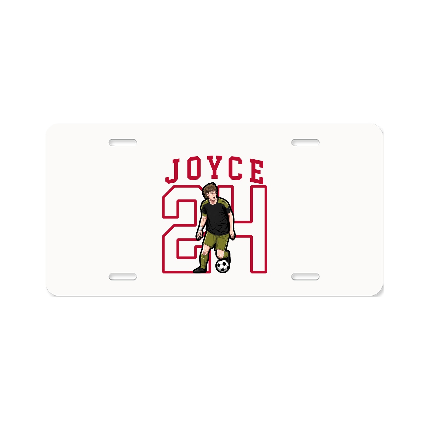 License Plate — Shirsey in Classic