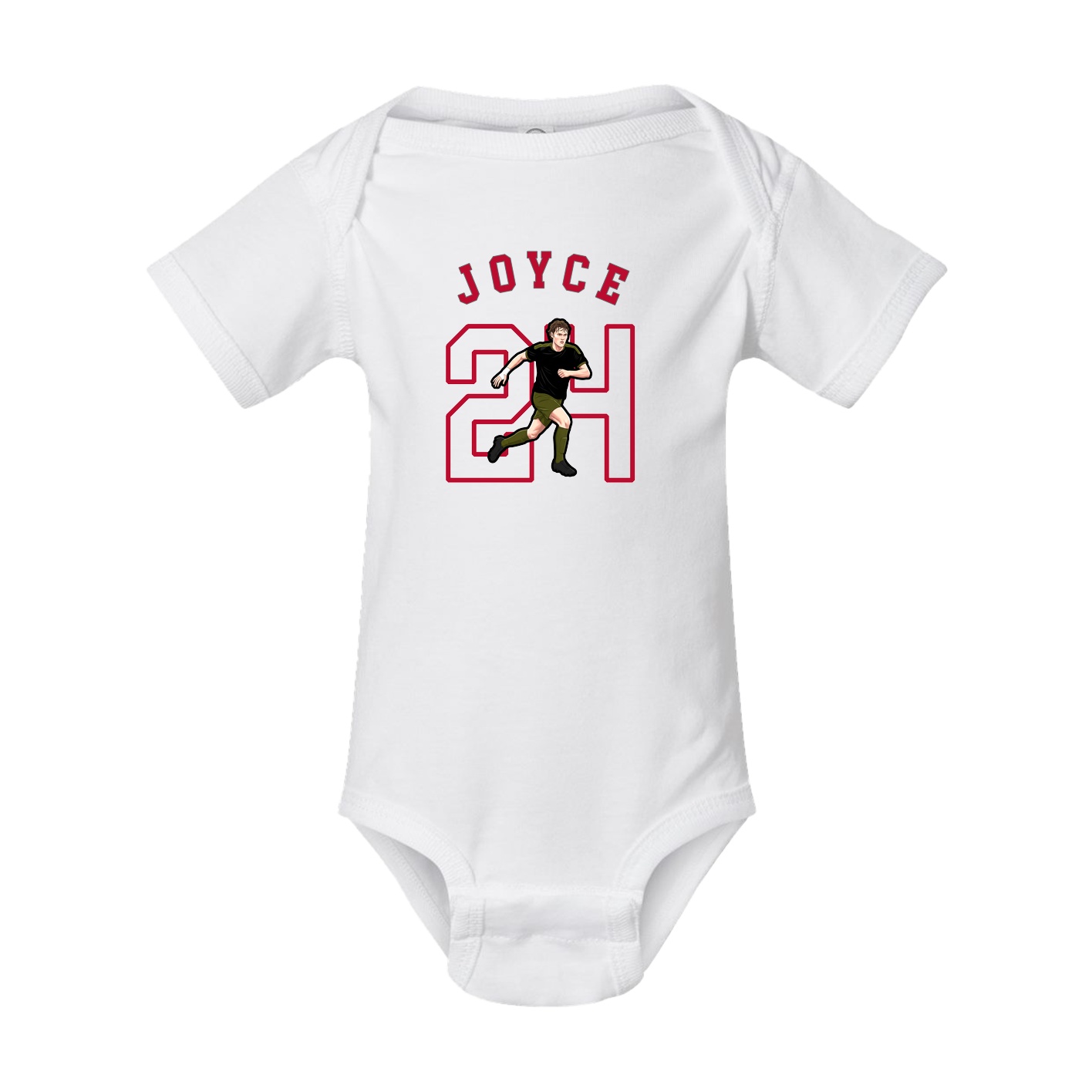 Baby Onesie — Shirsey Arch in White