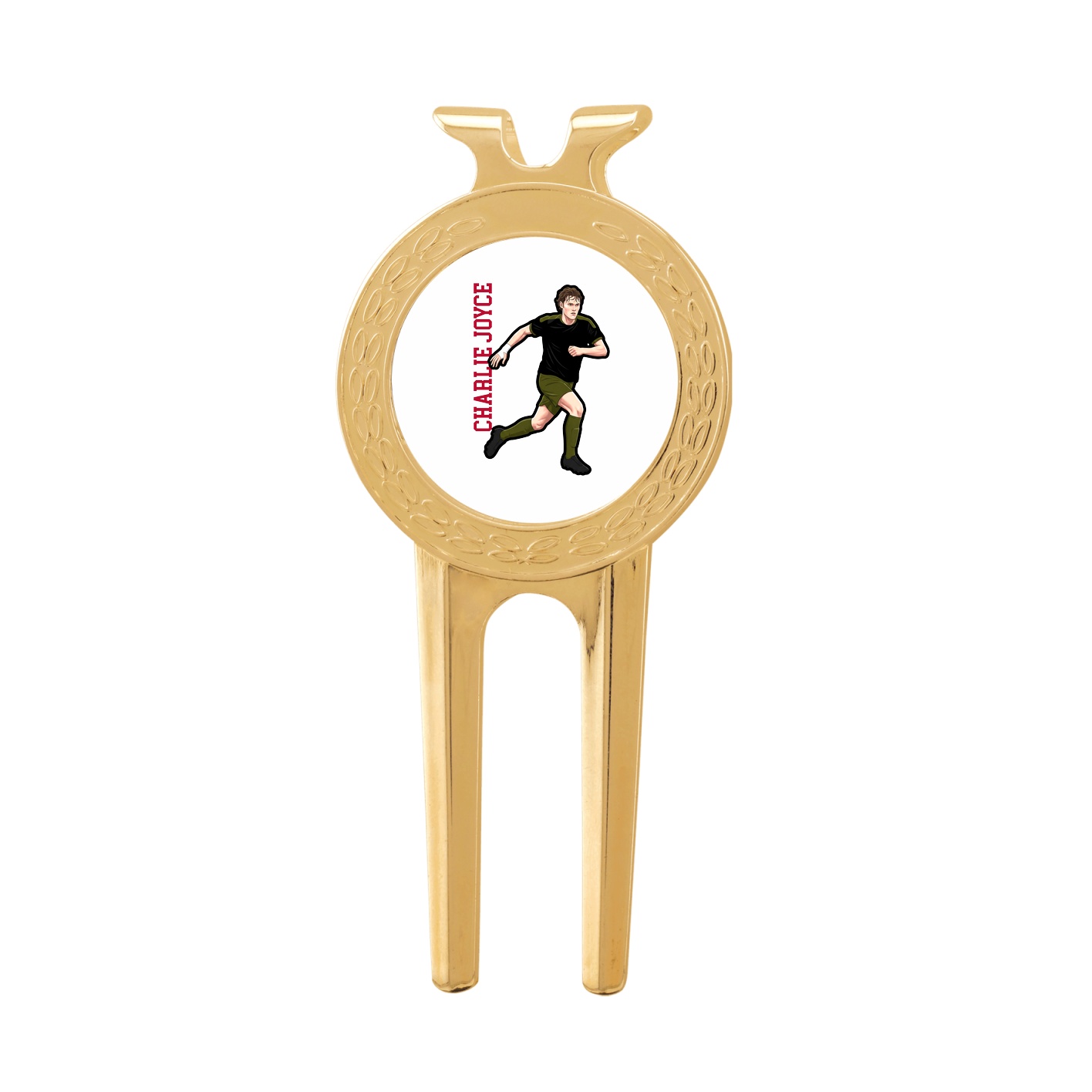 Divot Tool with Ball Marker — Name Vertical in Classic