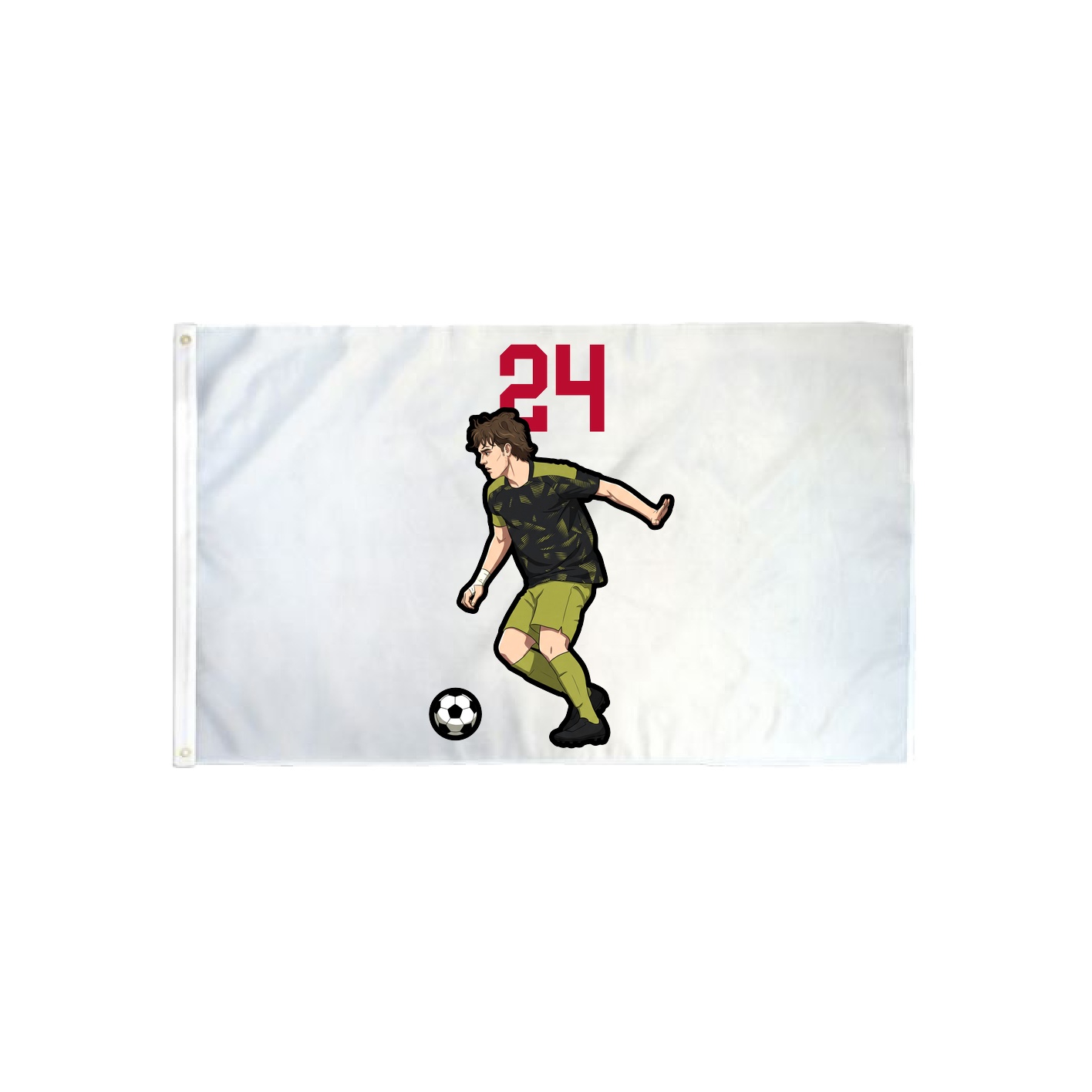 3x5 Flag — Number Top in Classic