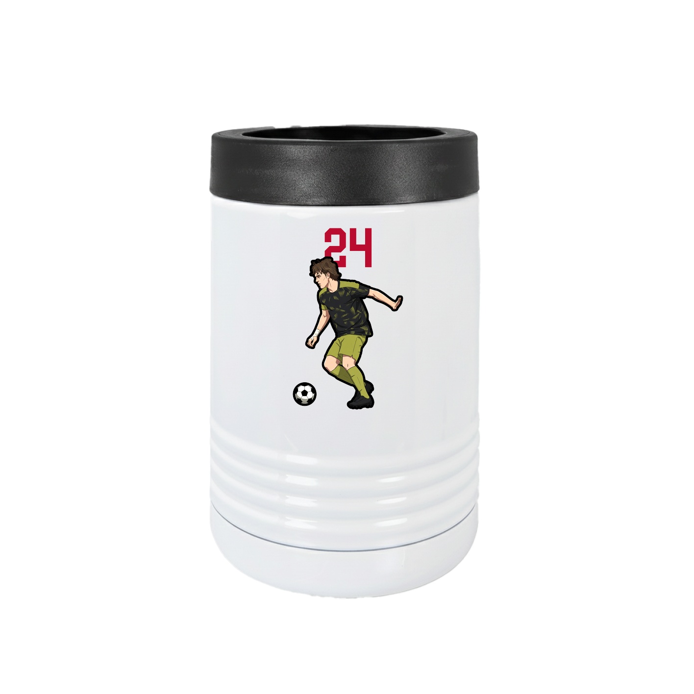 Beverage Holder — Number Top in White