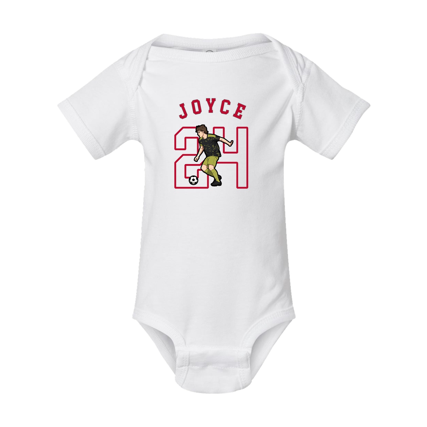 Baby Onesie — Shirsey Arch in White