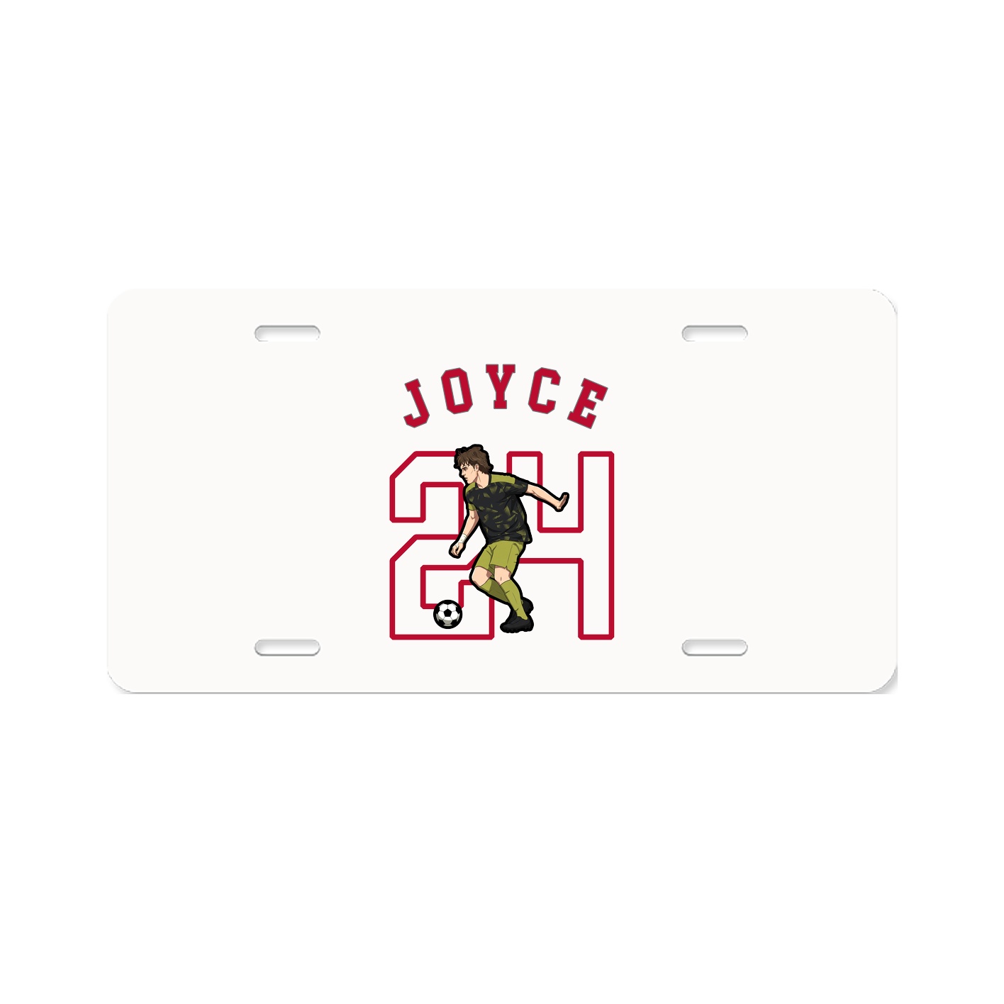 License Plate — Shirsey Arch in Classic