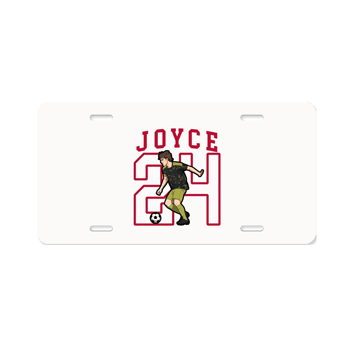Aluminum License Plate