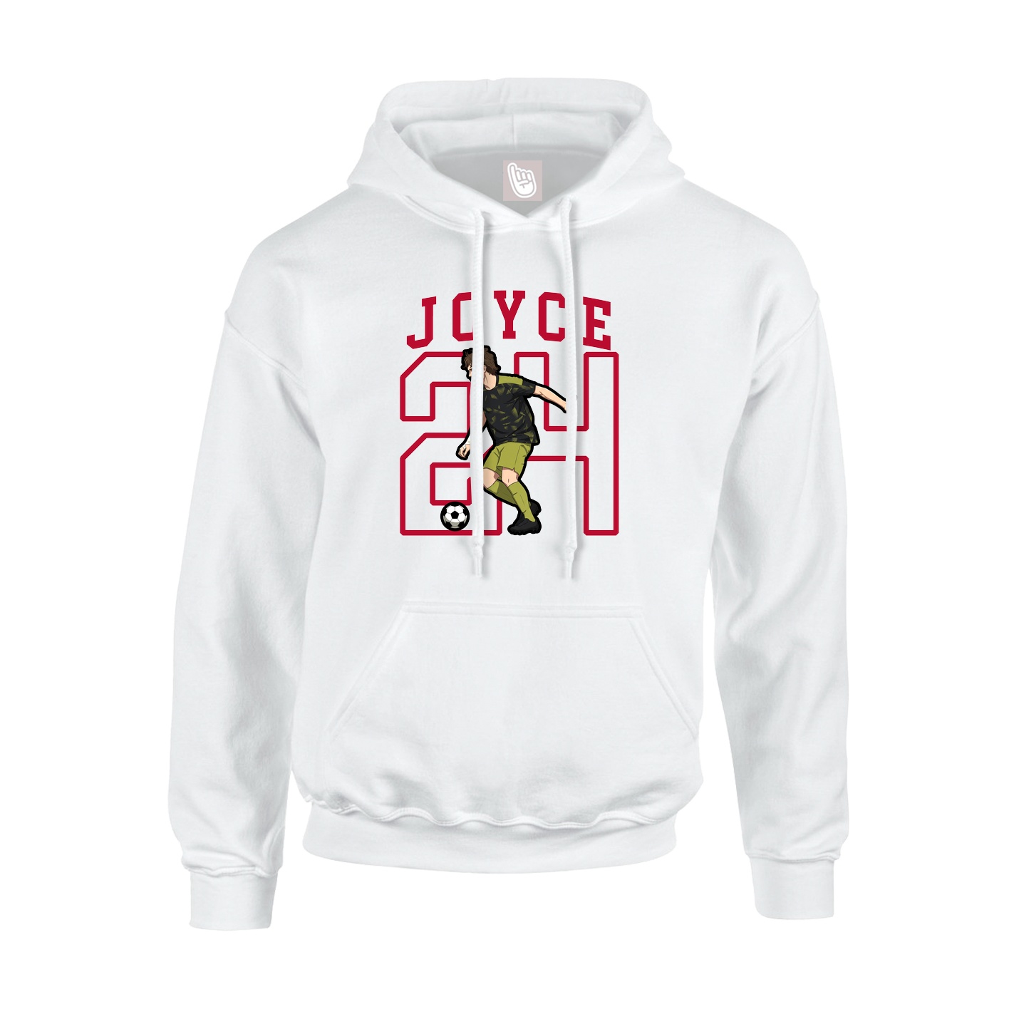 Youth Hoodie — Shirsey in White