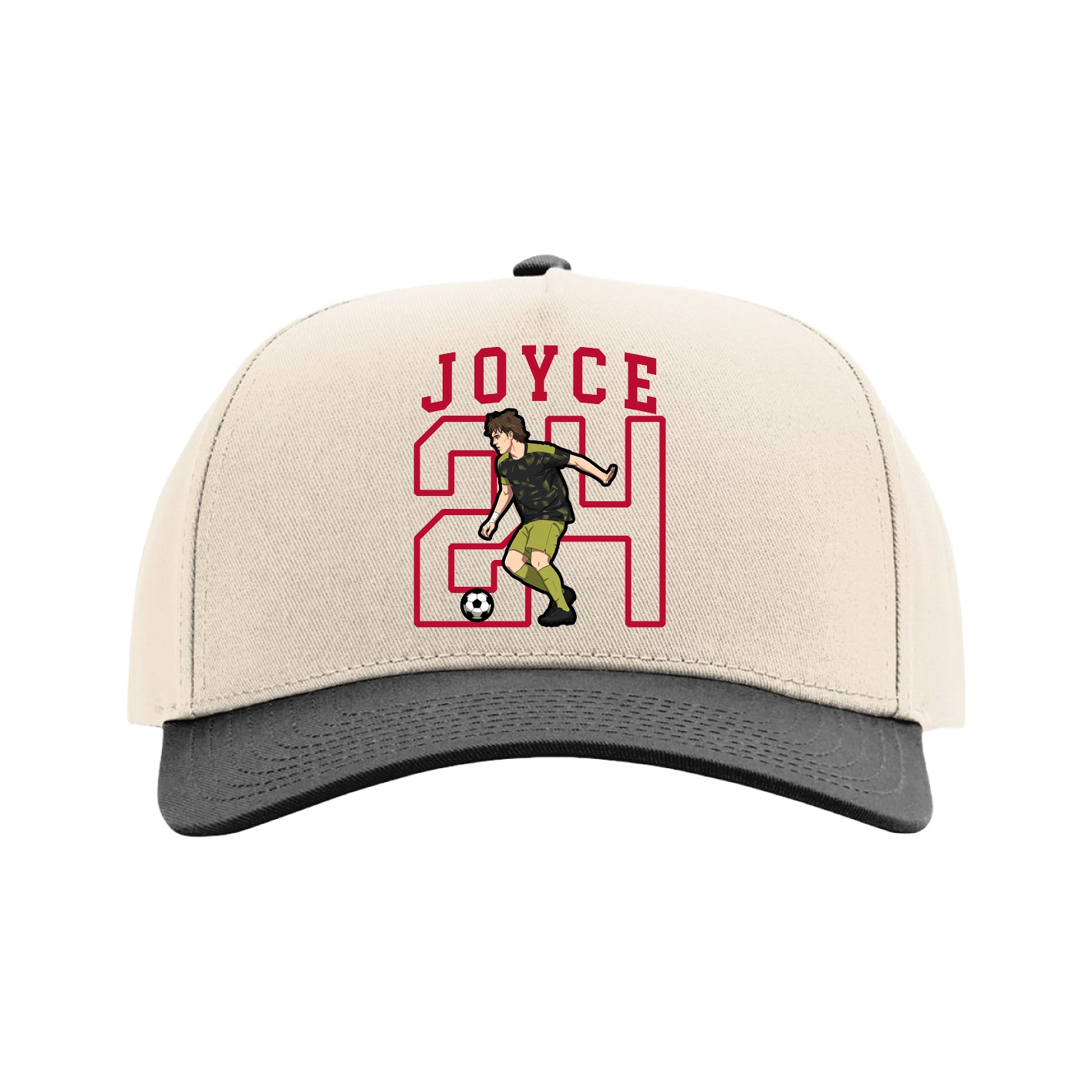 Full Fabric Five-Panel Champ Cap
