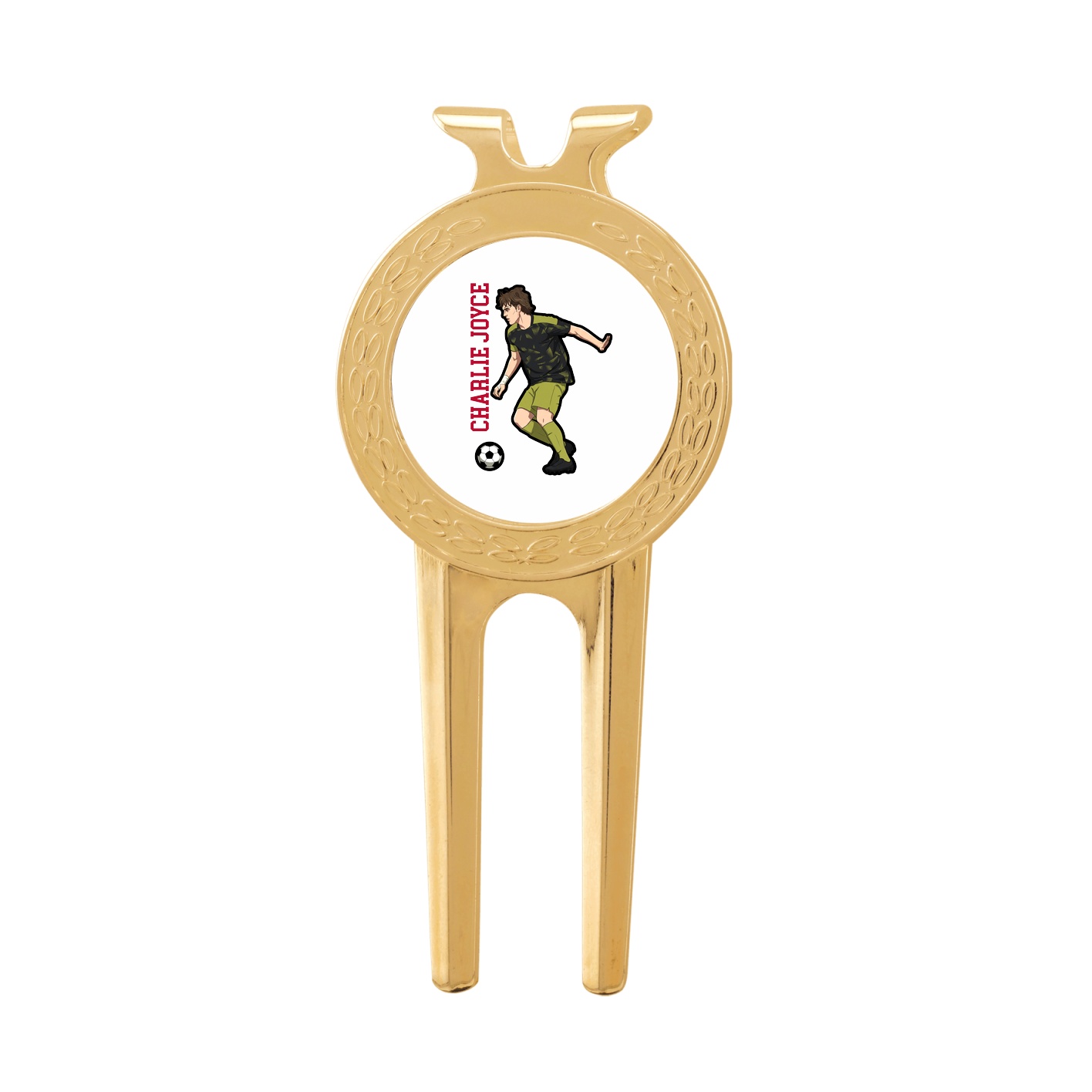 Divot Tool with Ball Marker — Name Vertical in Classic