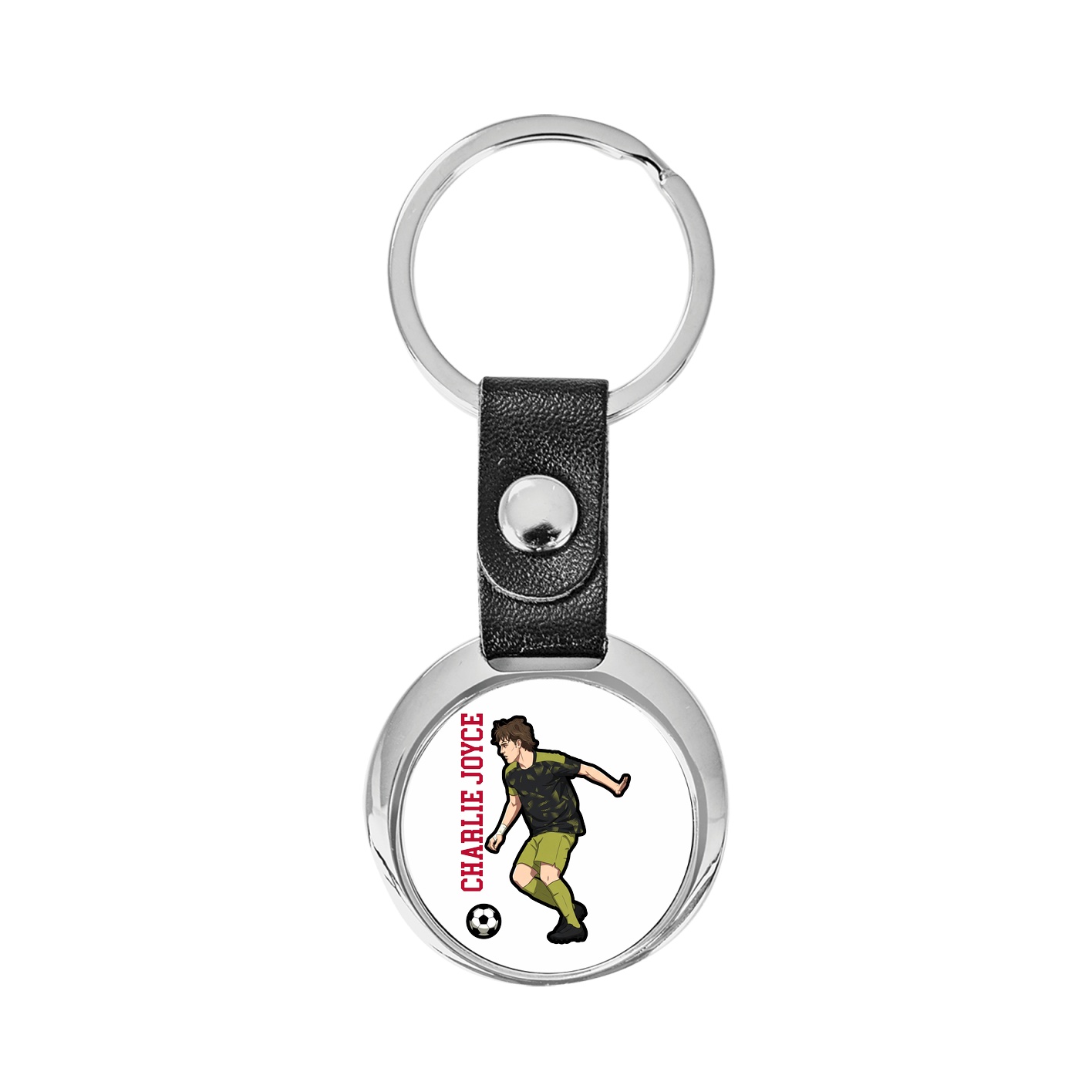 Key Chain — Name Vertical in Classic