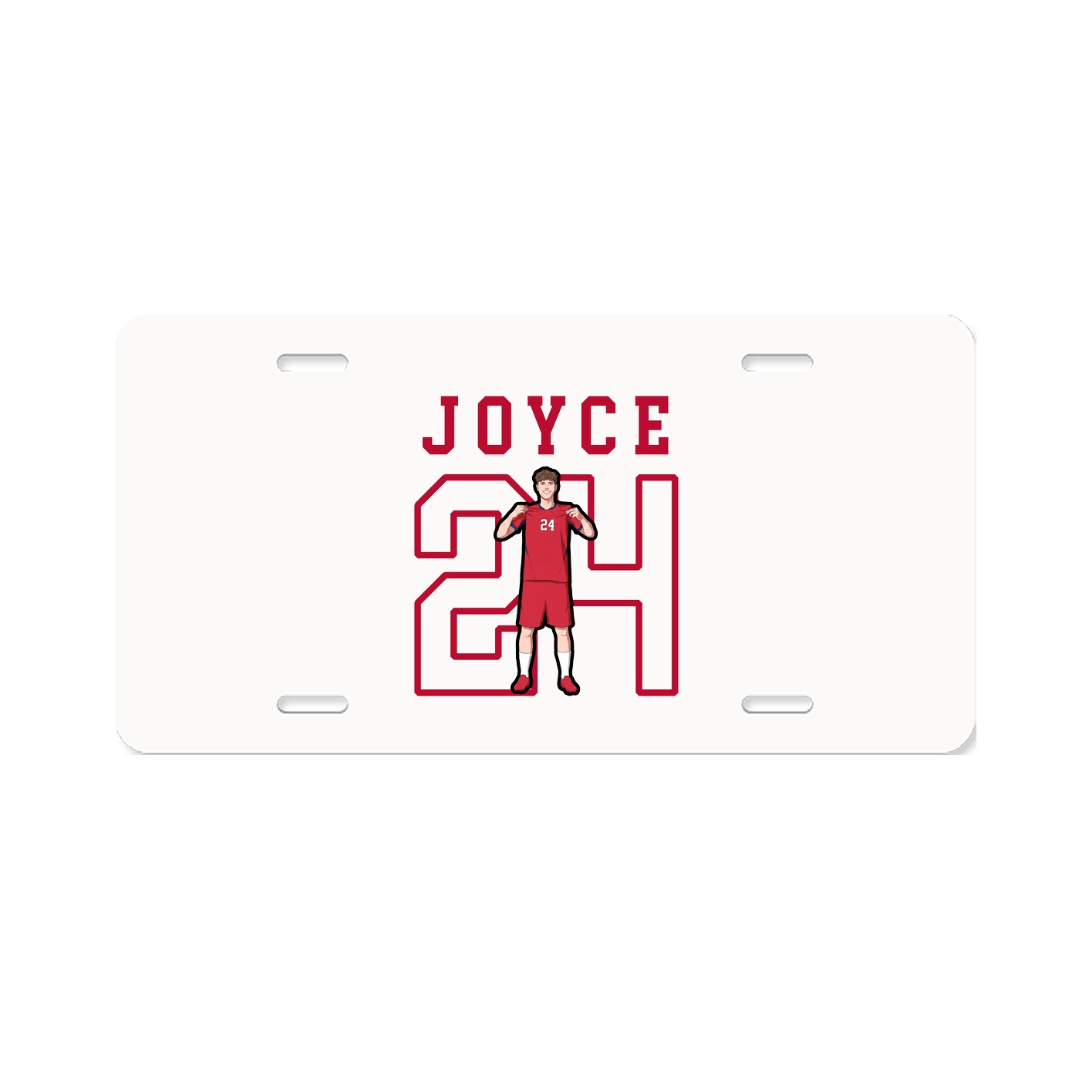 License Plate — Shirsey in Classic