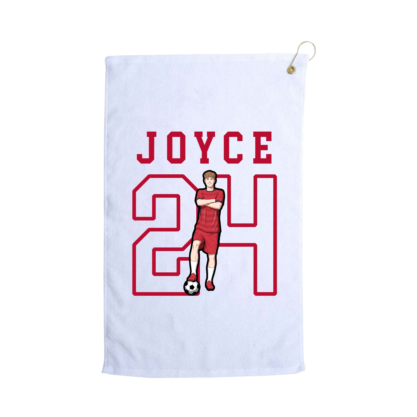 Golf Towel — Shirsey in White