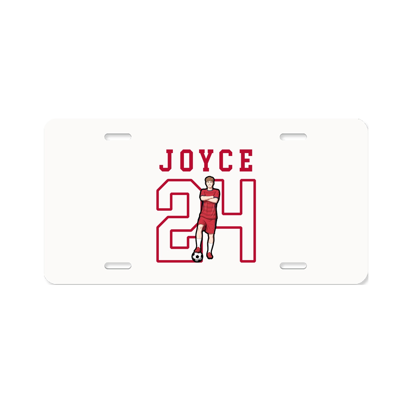 License Plate — Shirsey in Classic