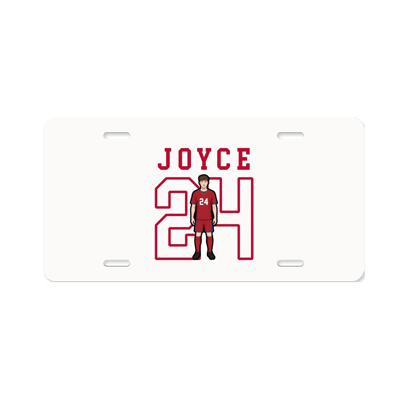 License Plate — Shirsey in Classic